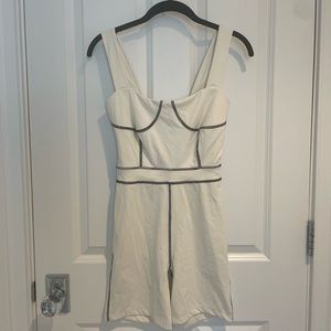 WeWoreWhat corset romper